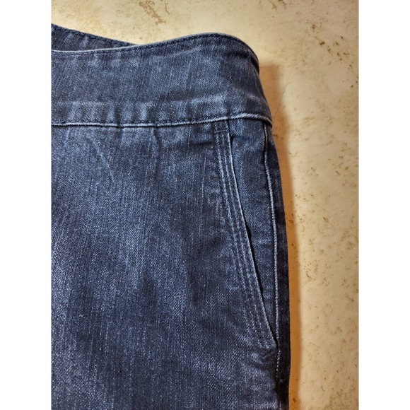 Chico's Platinum Denim Womens Ultimate Fit Boot Leg Jeans Dark Wash Size 1.5/Med - Picture 8 of 10